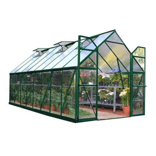 Greenhouses Balance Green 8x16 1